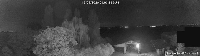time-lapse frame, Boncellino Sud webcam