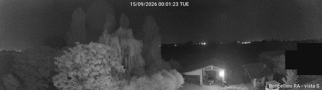 time-lapse frame, Boncellino Sud webcam