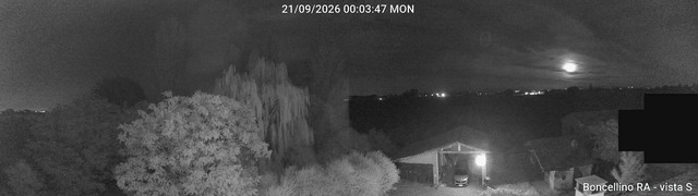 time-lapse frame, Boncellino Sud webcam