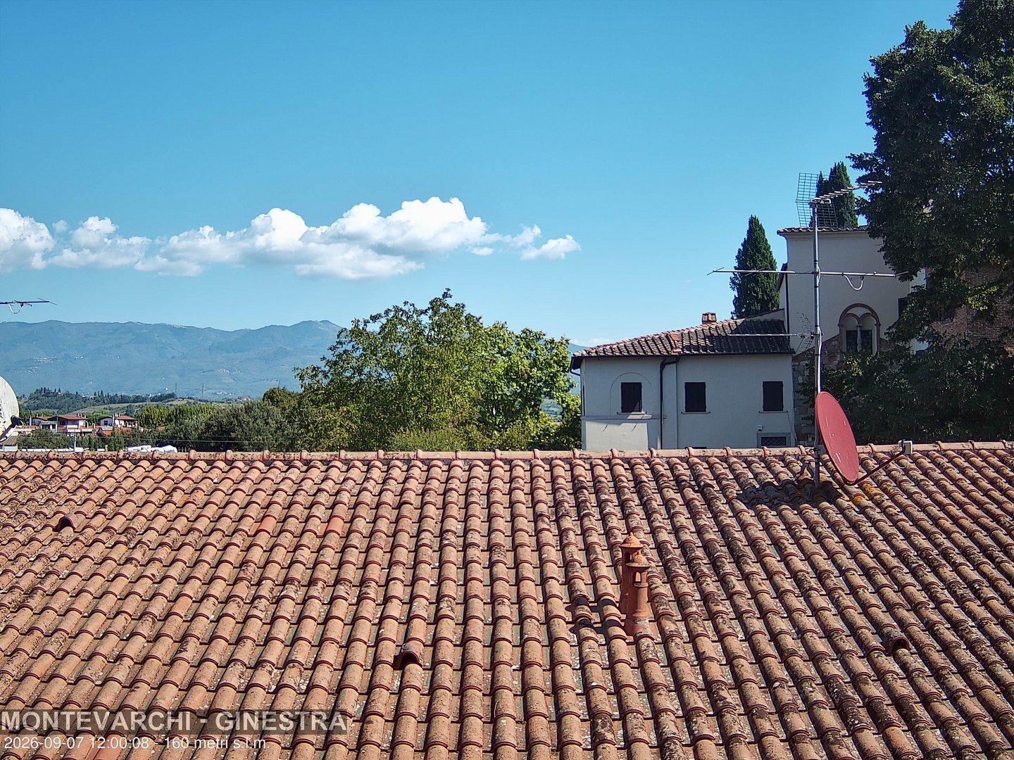 view from Montevarchi - AR - Località Ginestra on 2026-09-07