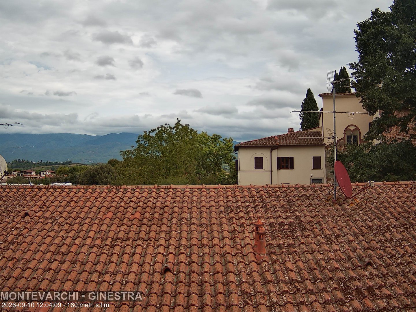 view from Montevarchi - AR - Località Ginestra on 2026-09-10