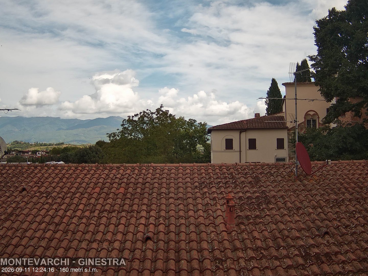 view from Montevarchi - AR - Località Ginestra on 2026-09-11