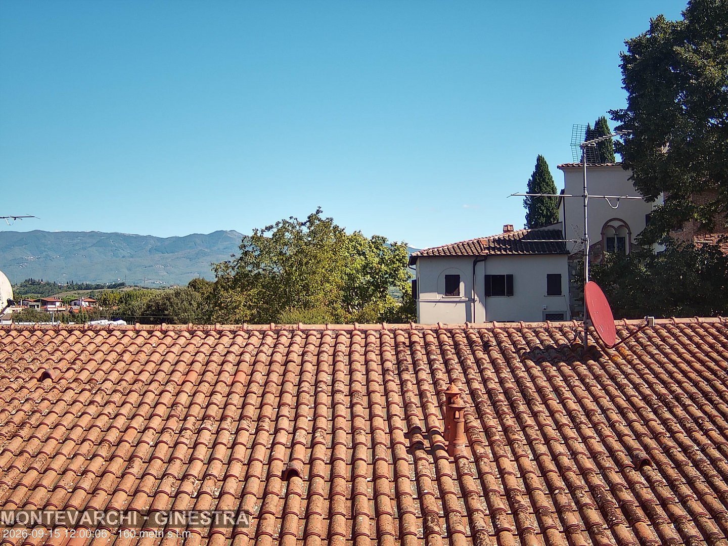 view from Montevarchi - AR - Località Ginestra on 2026-09-15
