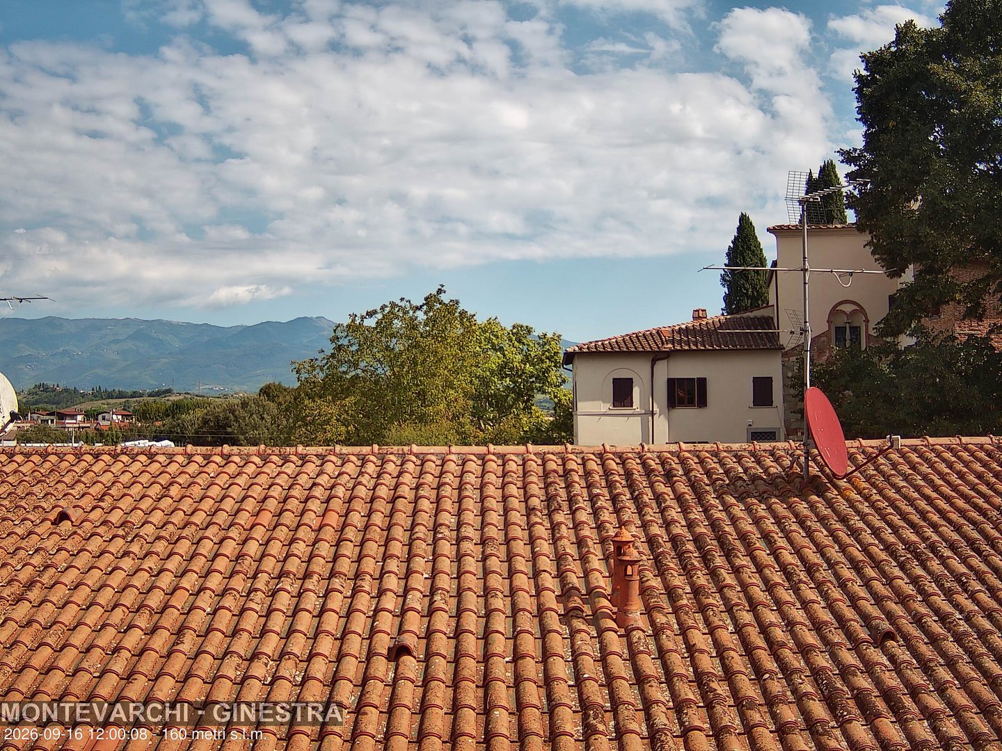 view from Montevarchi - AR - Località Ginestra on 2026-09-16