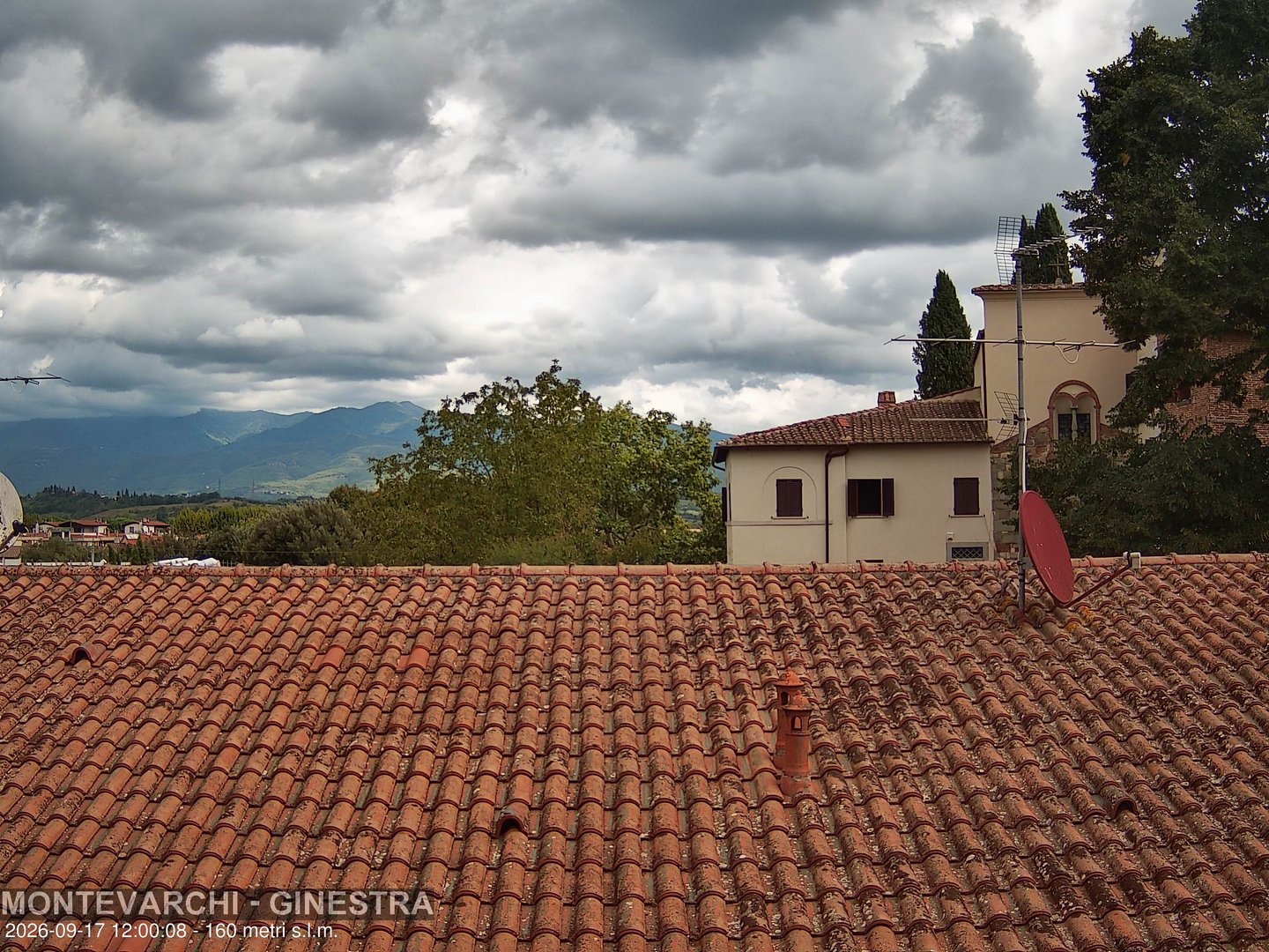 view from Montevarchi - AR - Località Ginestra on 2026-09-17