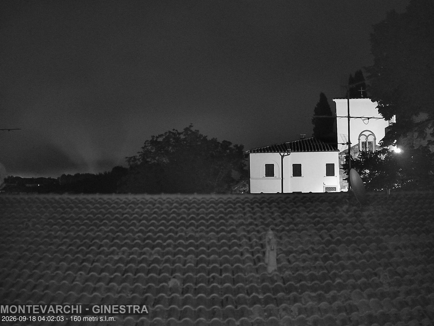 time-lapse frame, Montevarchi - AR - Località Ginestra webcam