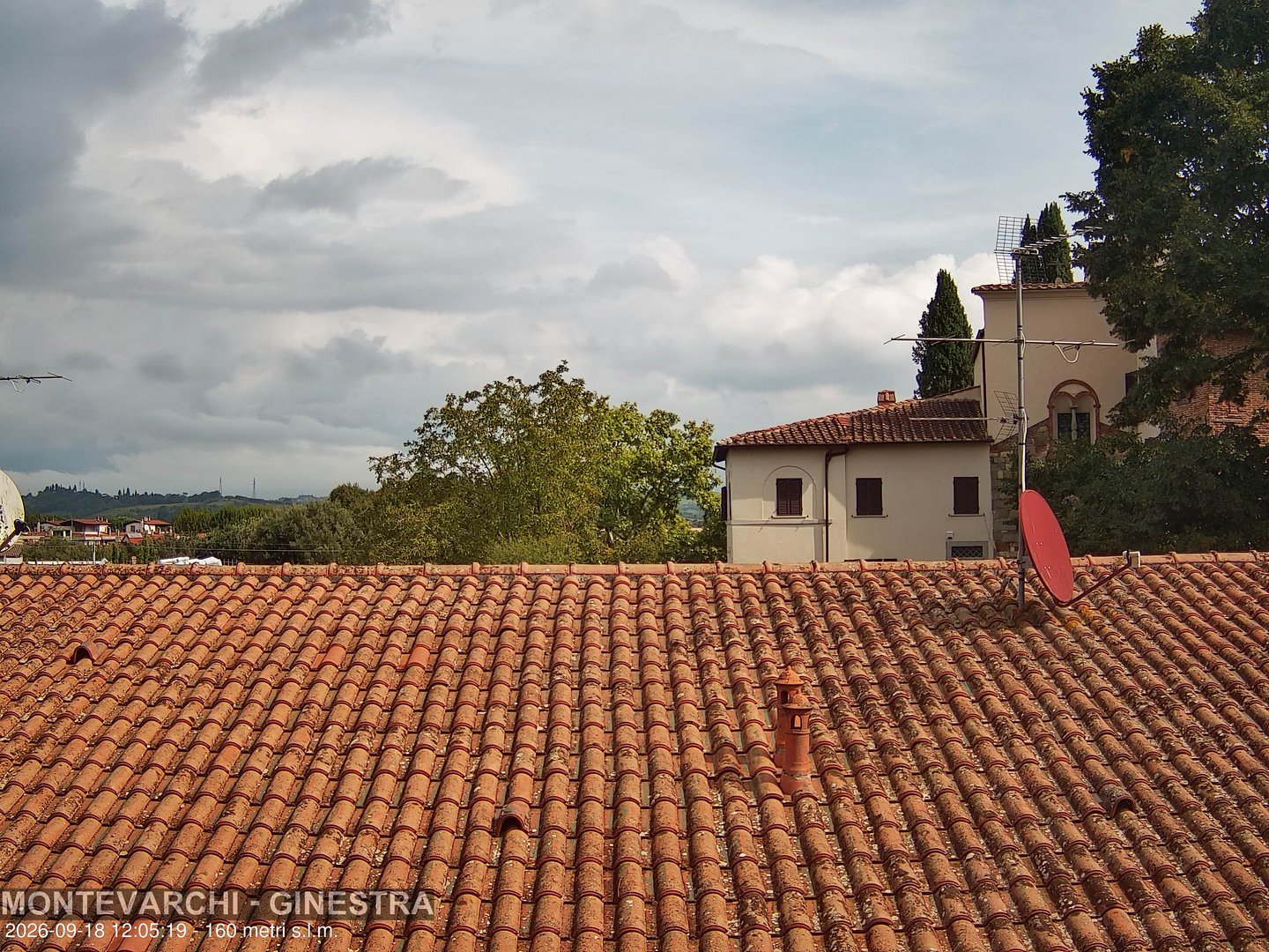 view from Montevarchi - AR - Località Ginestra on 2026-09-18