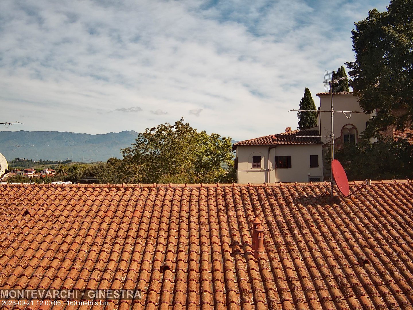 view from Montevarchi - AR - Località Ginestra on 2026-09-21