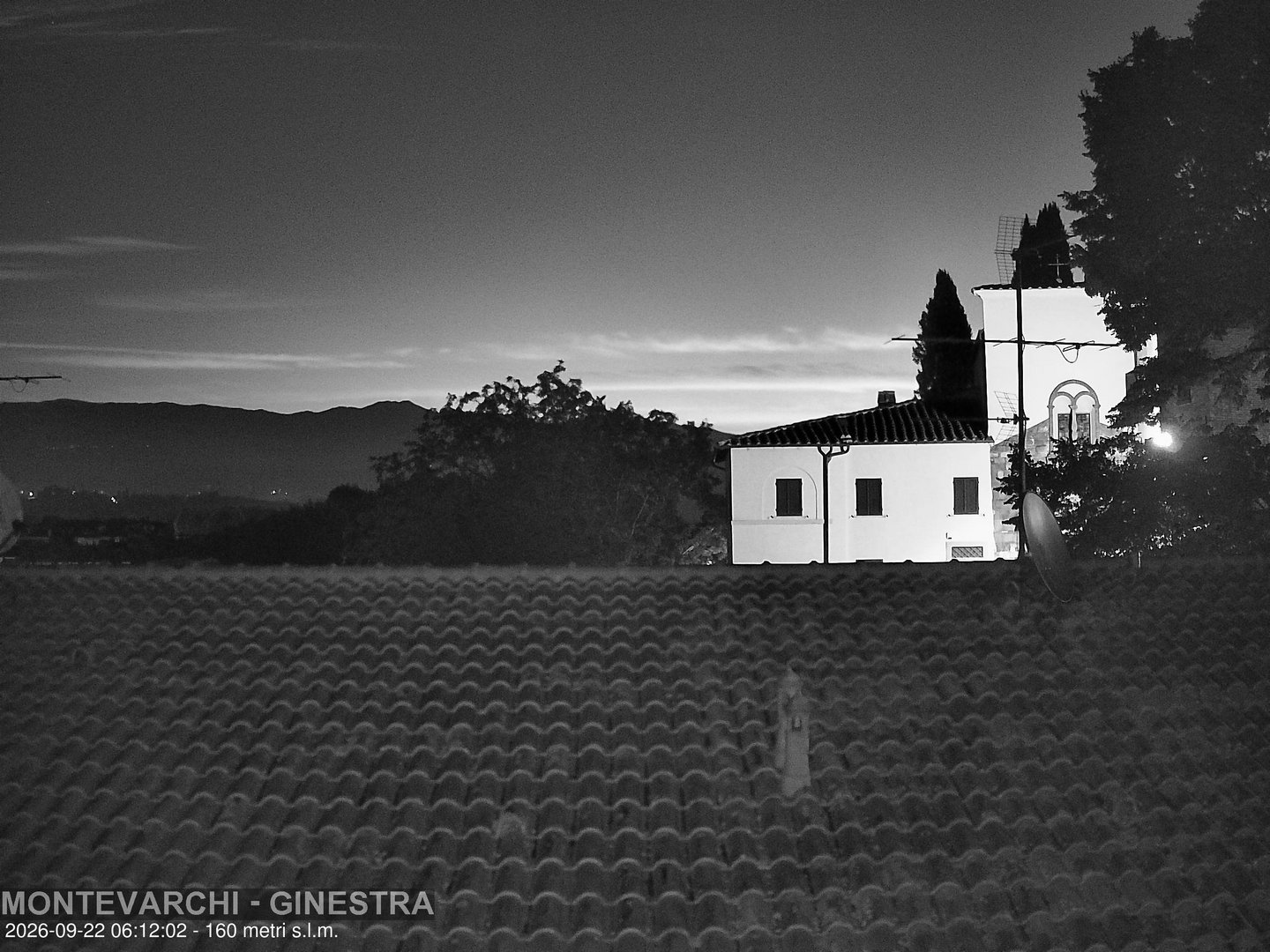 view from Montevarchi - AR - Località Ginestra on 2026-09-22