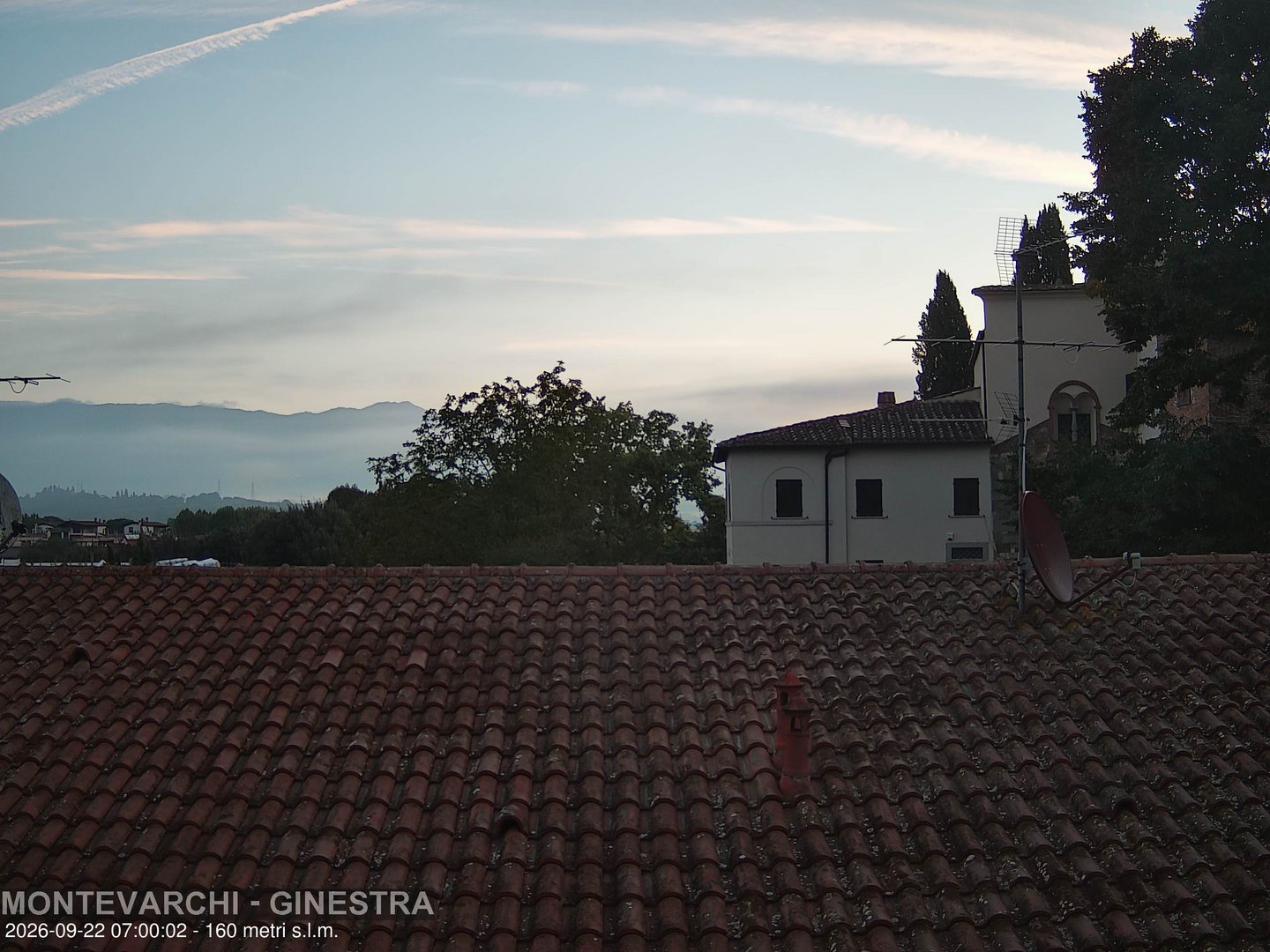 view from Montevarchi - AR - Località Ginestra on 2026-09-22