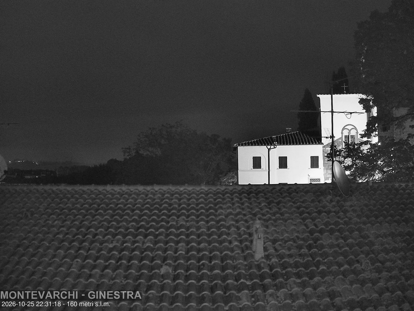 time-lapse frame, Montevarchi - AR - Località Ginestra webcam