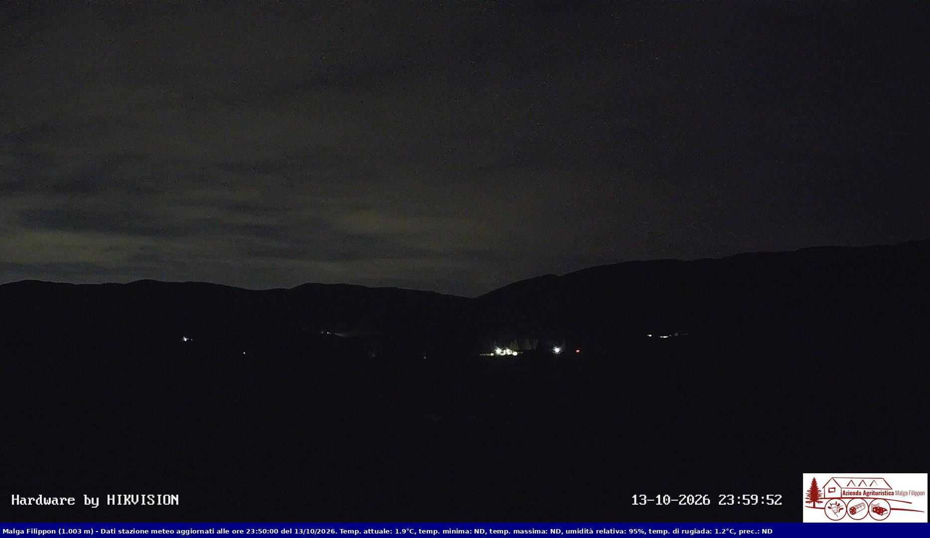 time-lapse frame, Pian Cansiglio - Agriturismo Malga Filippon webcam