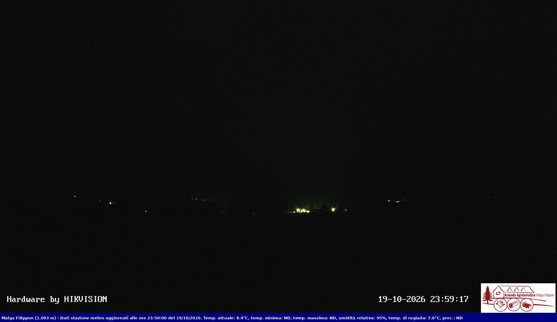 time-lapse frame, Pian Cansiglio - Agriturismo Malga Filippon webcam
