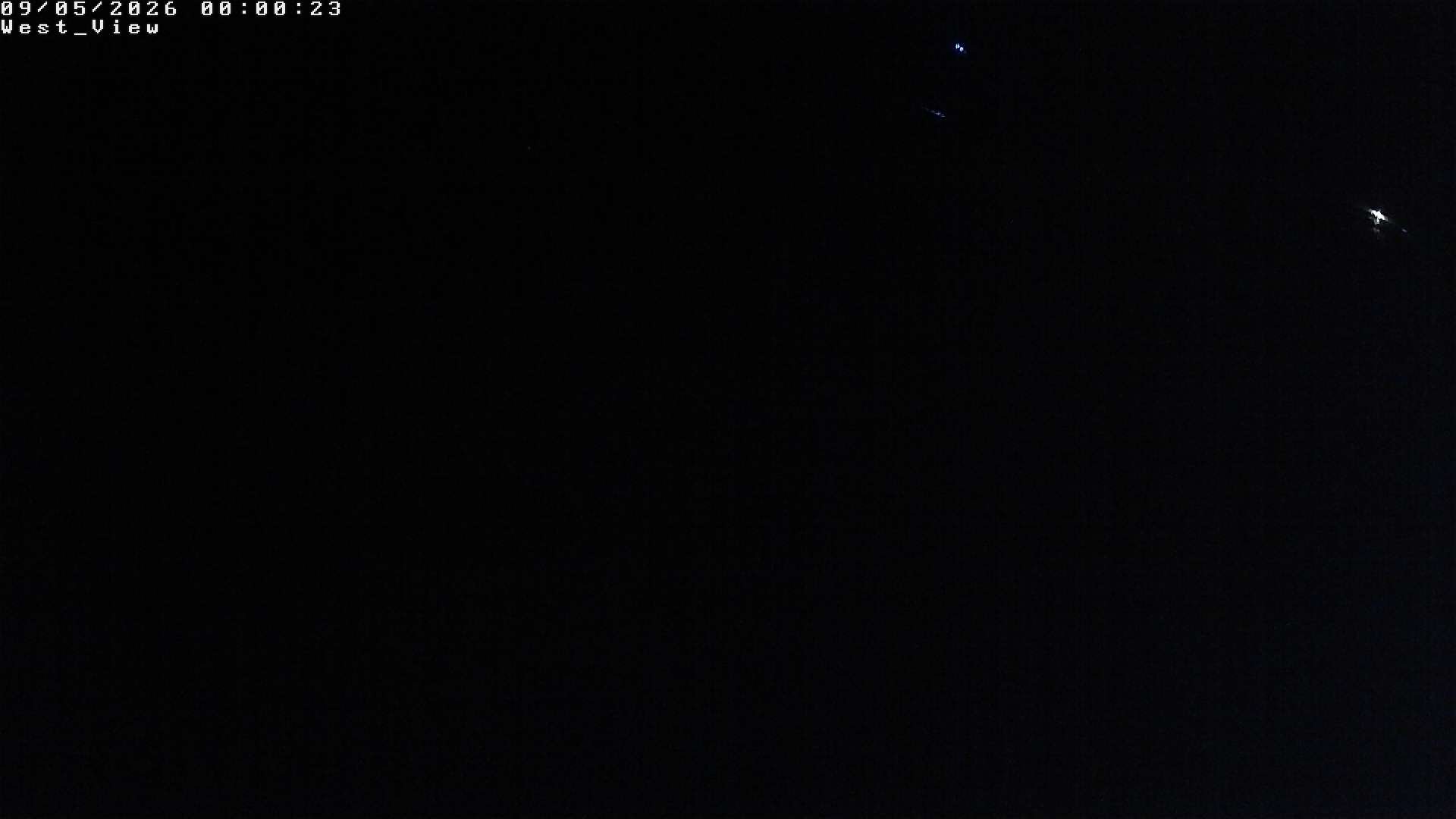 time-lapse frame, West View webcam