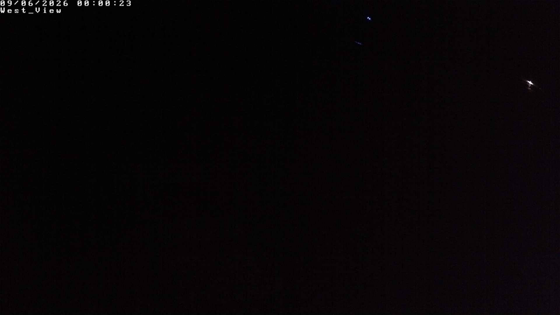 time-lapse frame, West View webcam
