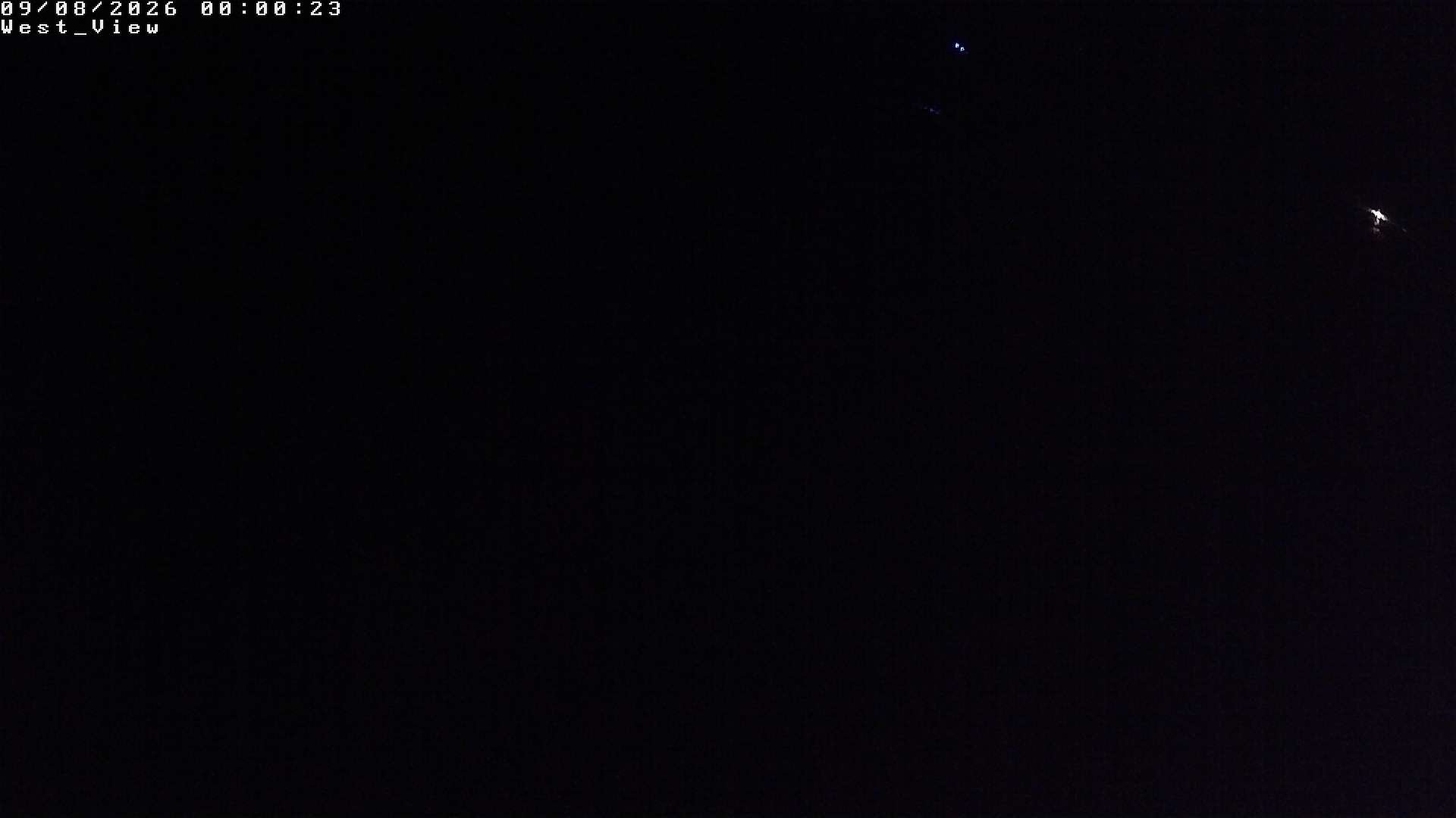 time-lapse frame, West View webcam