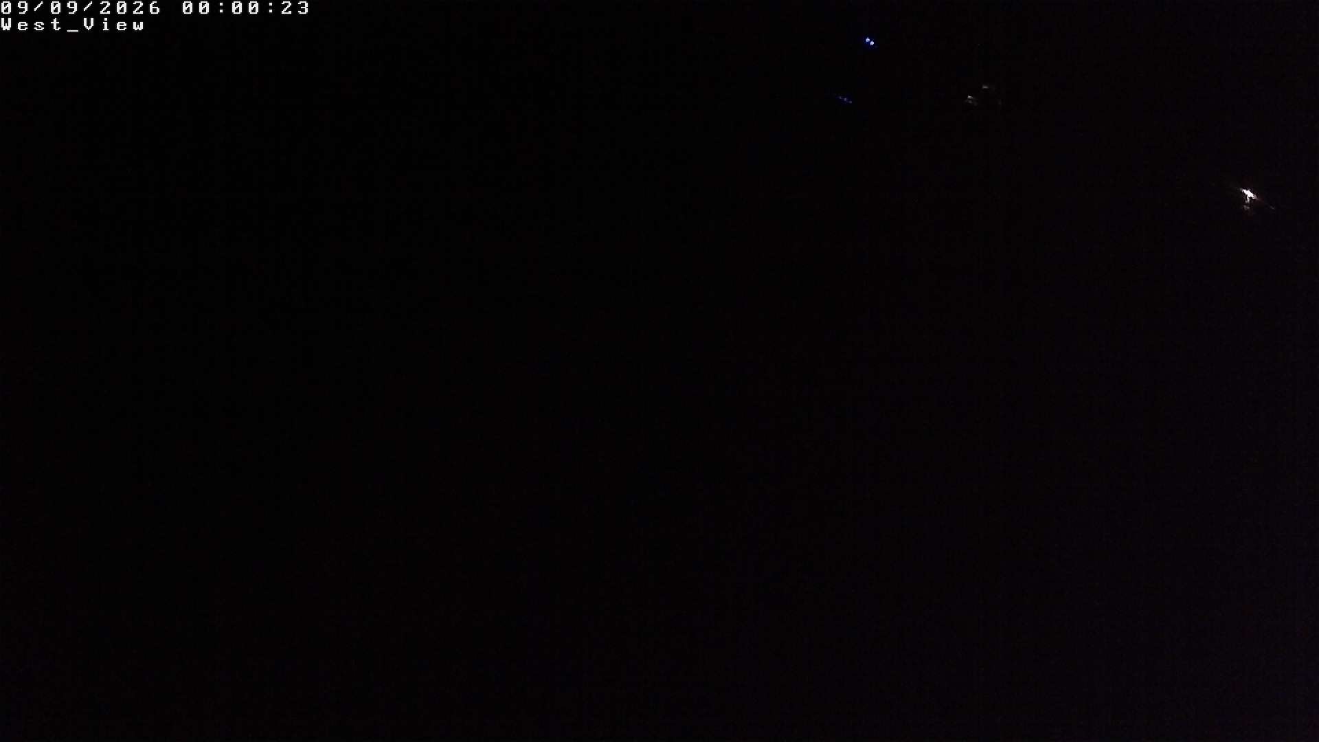 time-lapse frame, West View webcam