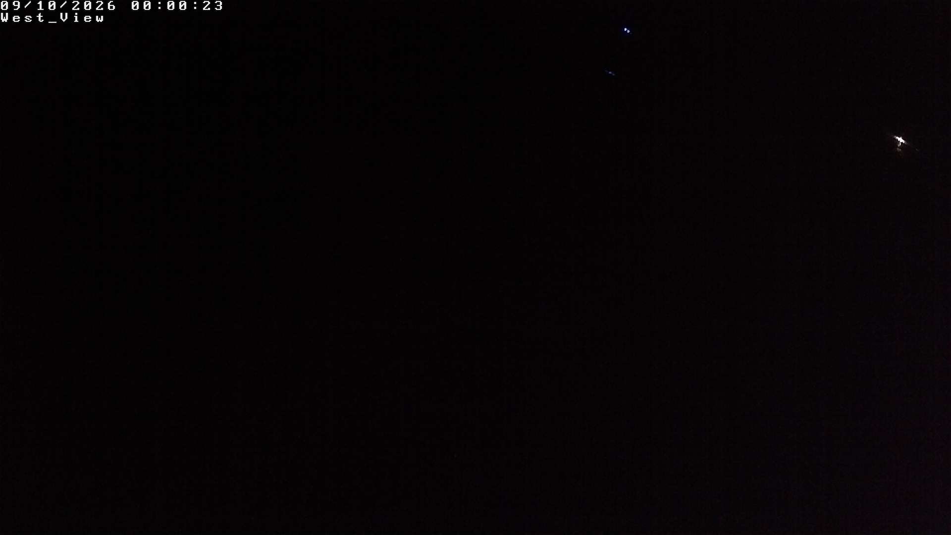 time-lapse frame, West View webcam