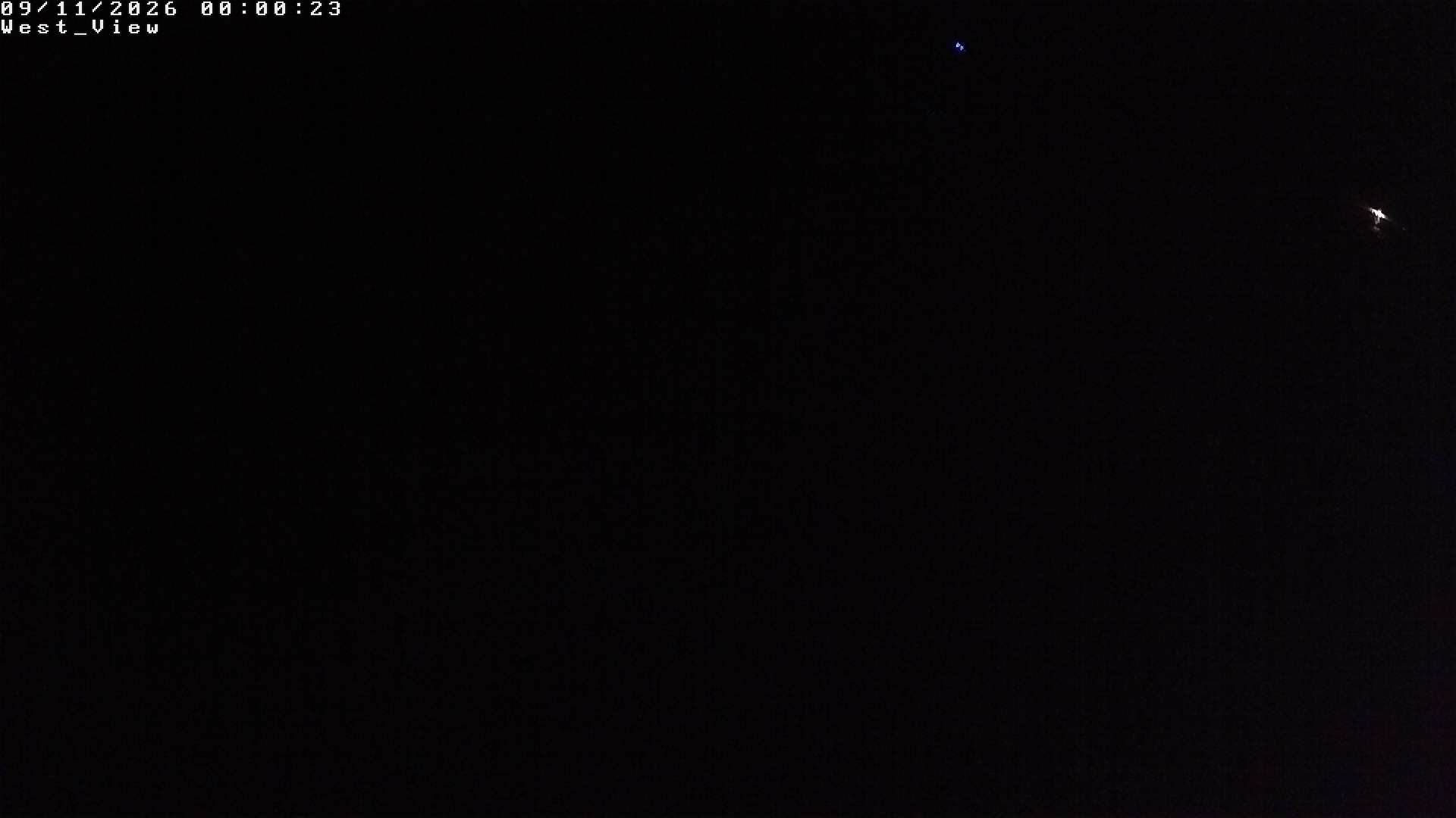 time-lapse frame, West View webcam
