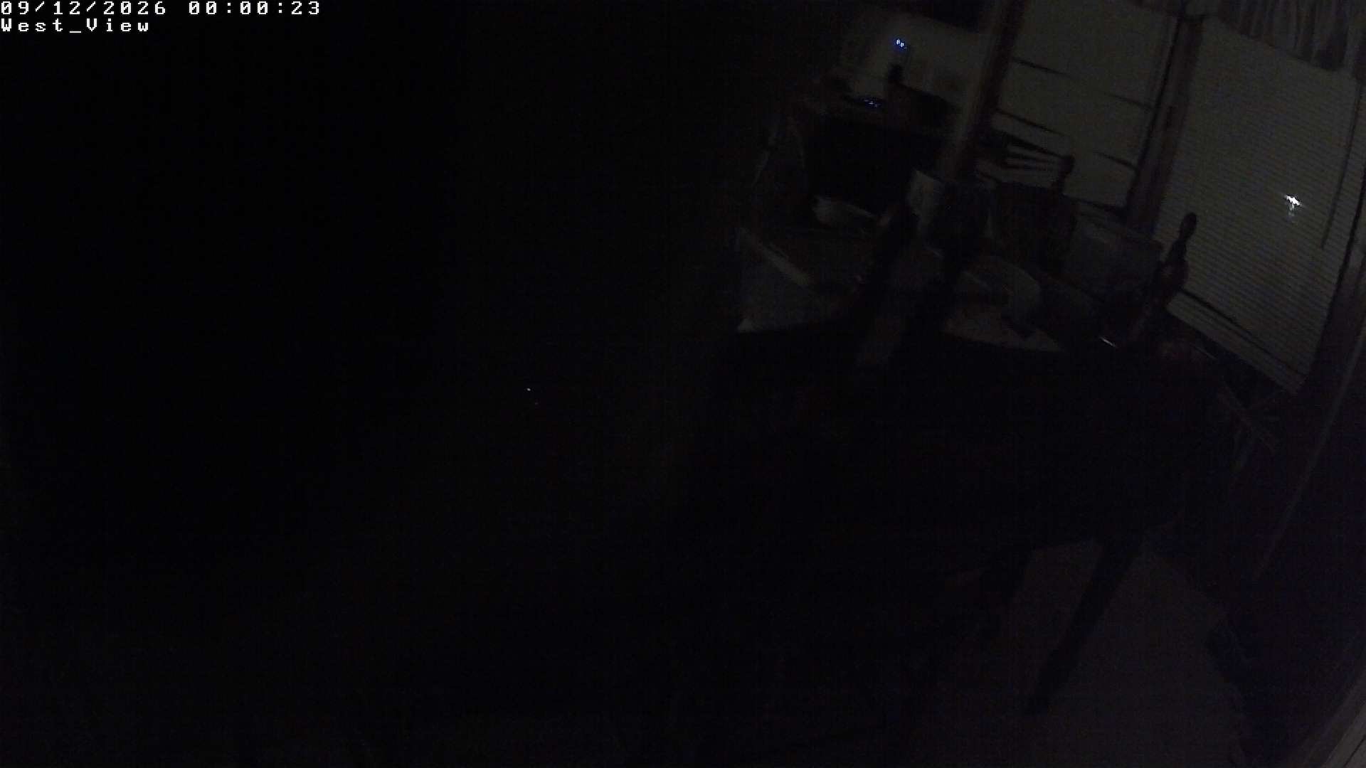 time-lapse frame, West View webcam