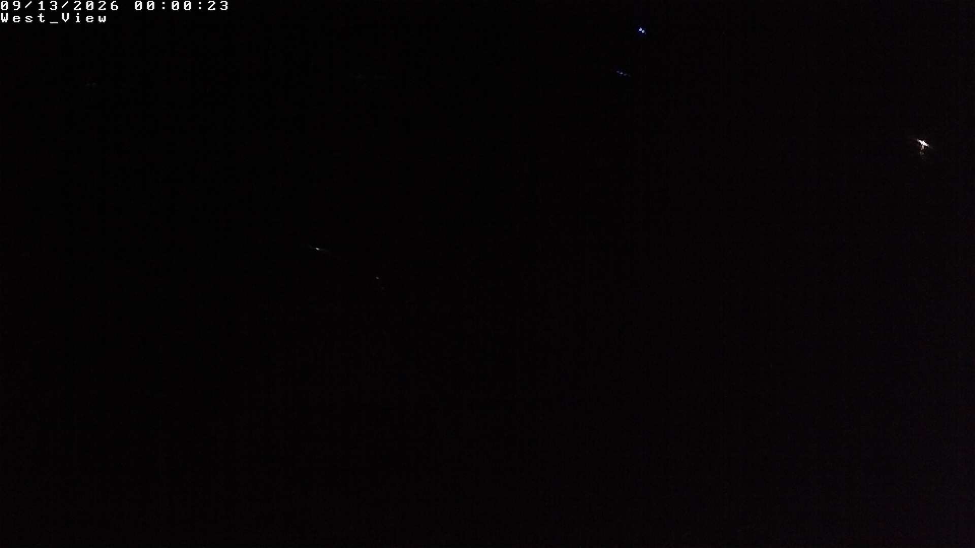 time-lapse frame, West View webcam