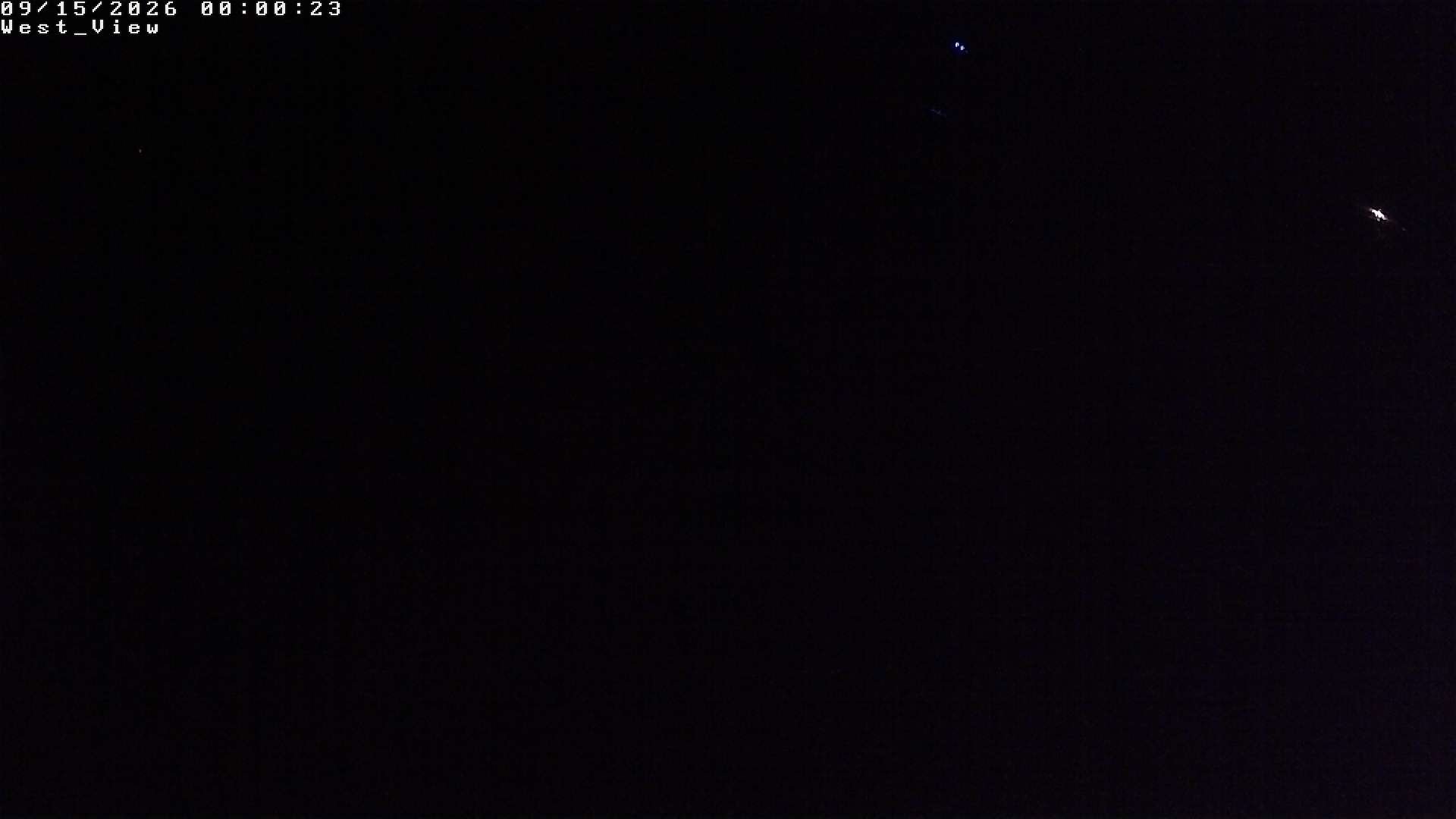 time-lapse frame, West View webcam