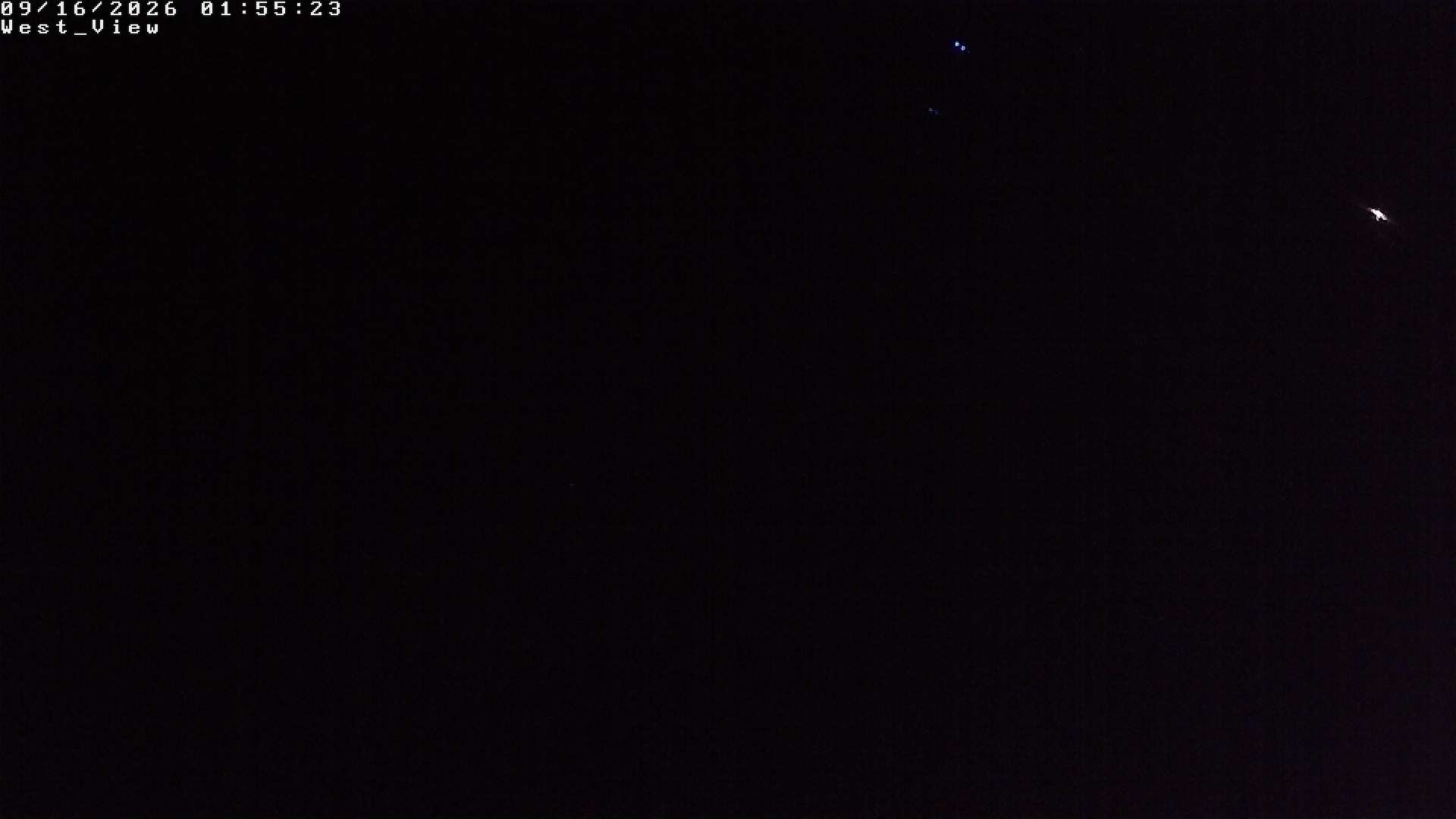 time-lapse frame, West View webcam