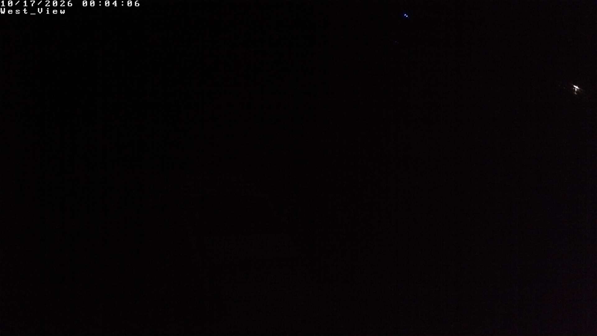 time-lapse frame, West View webcam