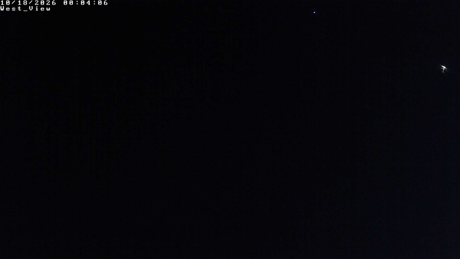 time-lapse frame, West View webcam
