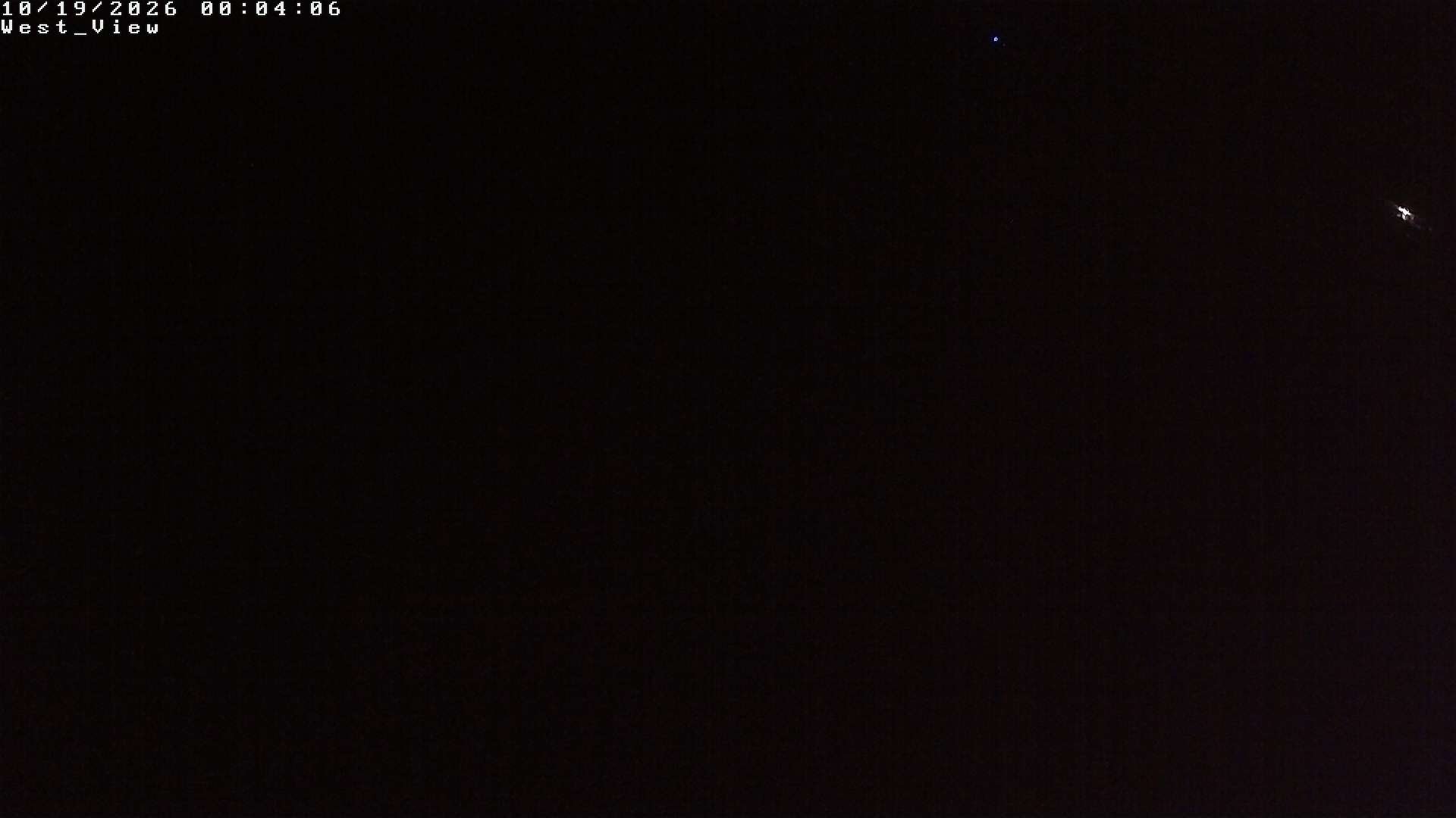 time-lapse frame, West View webcam