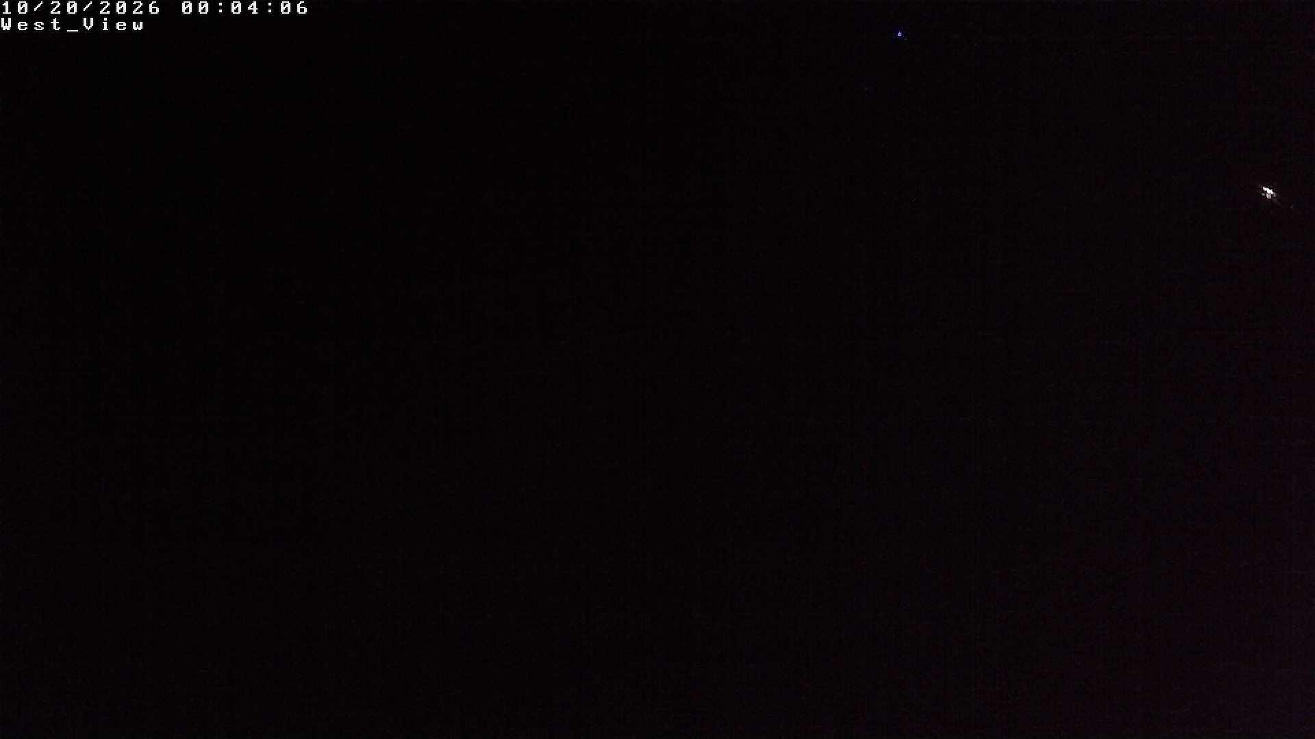 time-lapse frame, West View webcam