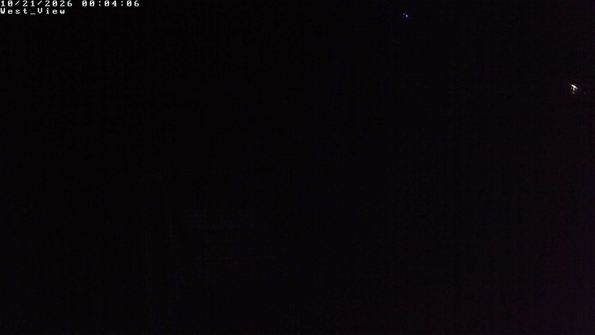time-lapse frame, West View webcam