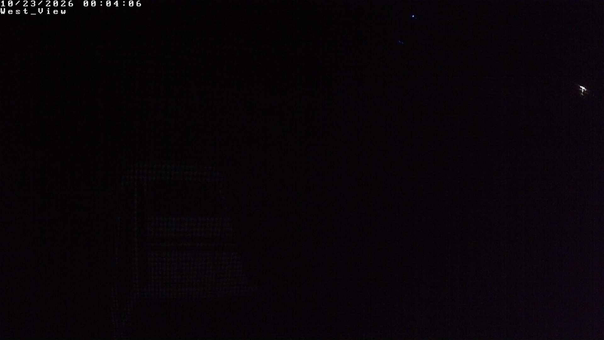 time-lapse frame, West View webcam