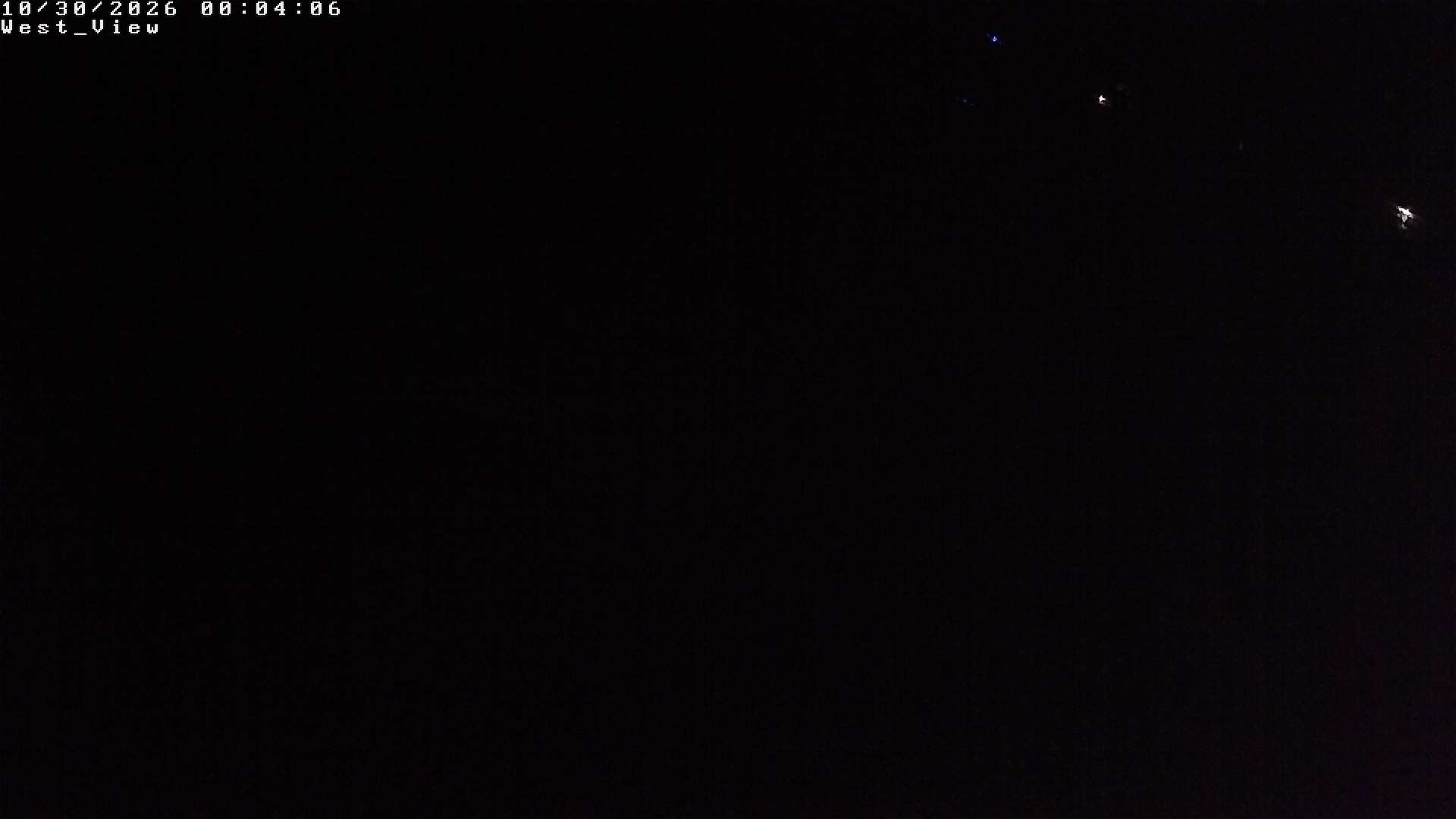time-lapse frame, West View webcam