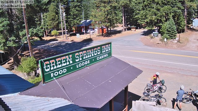 time-lapse frame, Greensprings Inn OR-66 webcam