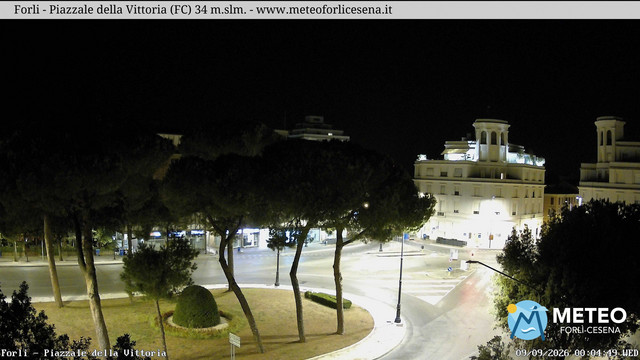 time-lapse frame, Forlì - Piazzale della Vittoria webcam