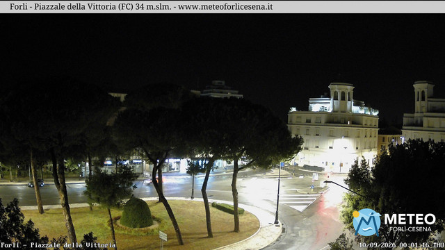 time-lapse frame, Forlì - Piazzale della Vittoria webcam