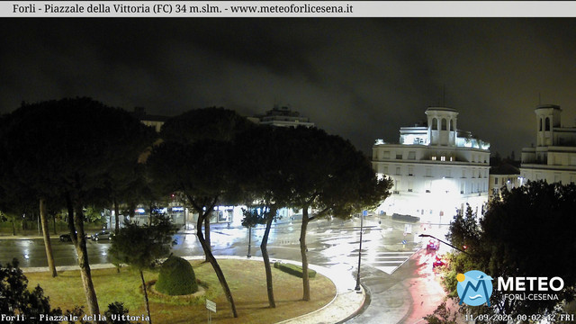 time-lapse frame, Forlì - Piazzale della Vittoria webcam