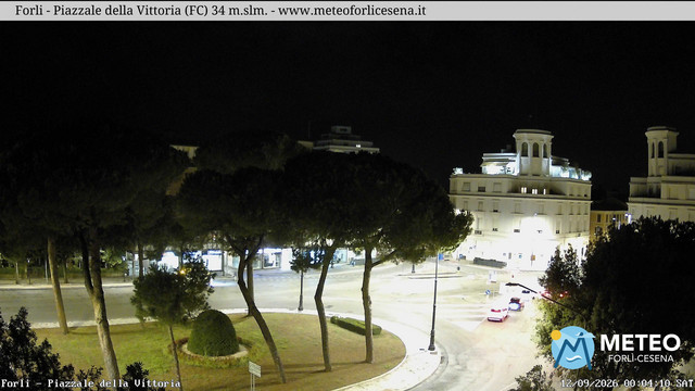 time-lapse frame, Forlì - Piazzale della Vittoria webcam
