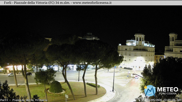 time-lapse frame, Forlì - Piazzale della Vittoria webcam