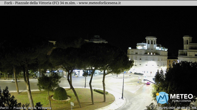 time-lapse frame, Forlì - Piazzale della Vittoria webcam
