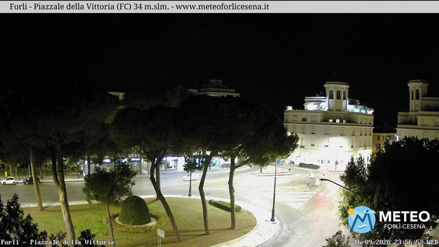 time-lapse frame, Forlì - Piazzale della Vittoria webcam