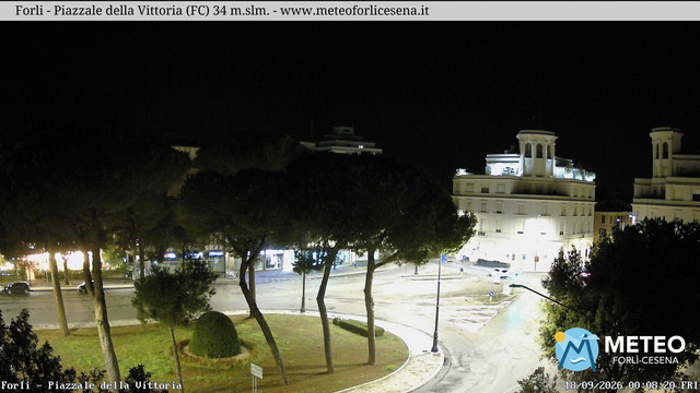 time-lapse frame, Forlì - Piazzale della Vittoria webcam