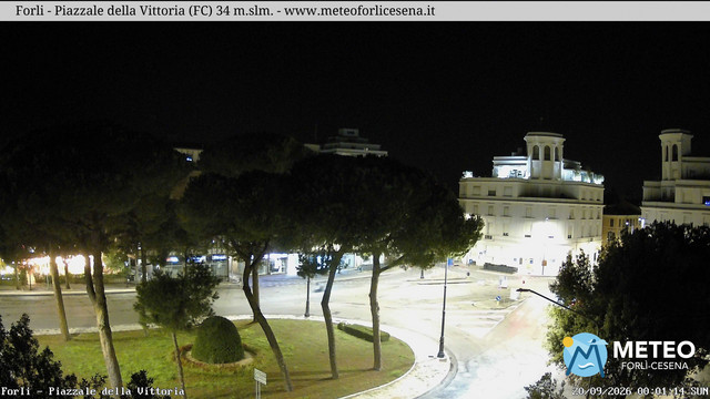 time-lapse frame, Forlì - Piazzale della Vittoria webcam