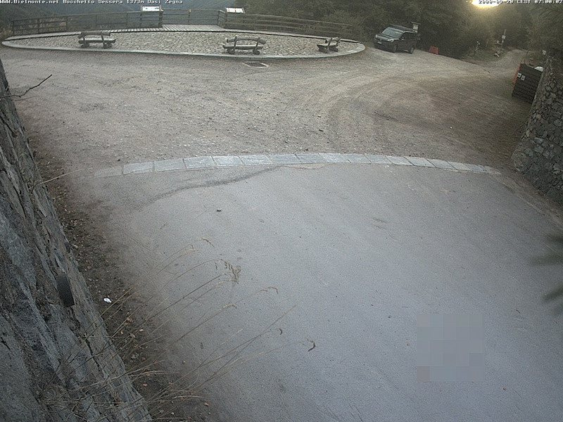time-lapse frame, Bielmonte Bocchetto Sessera webcam