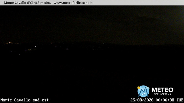 time-lapse frame, Monte Cavallo Sud-Est webcam