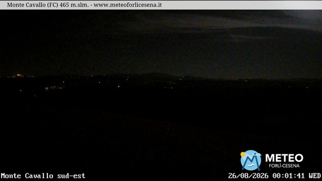 time-lapse frame, Monte Cavallo Sud-Est webcam