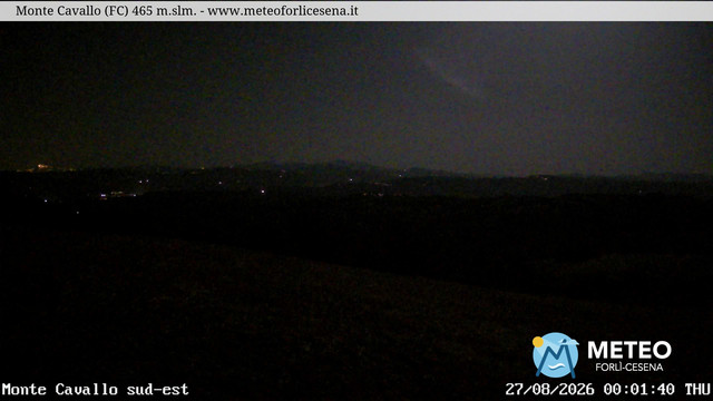 time-lapse frame, Monte Cavallo Sud-Est webcam