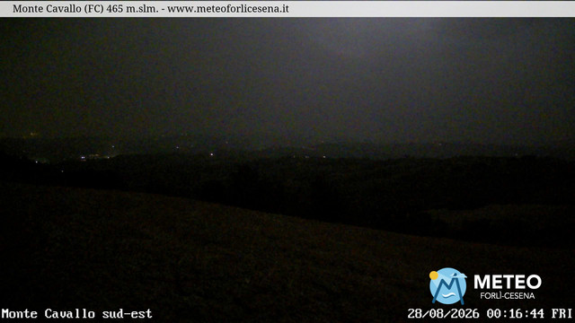 time-lapse frame, Monte Cavallo Sud-Est webcam